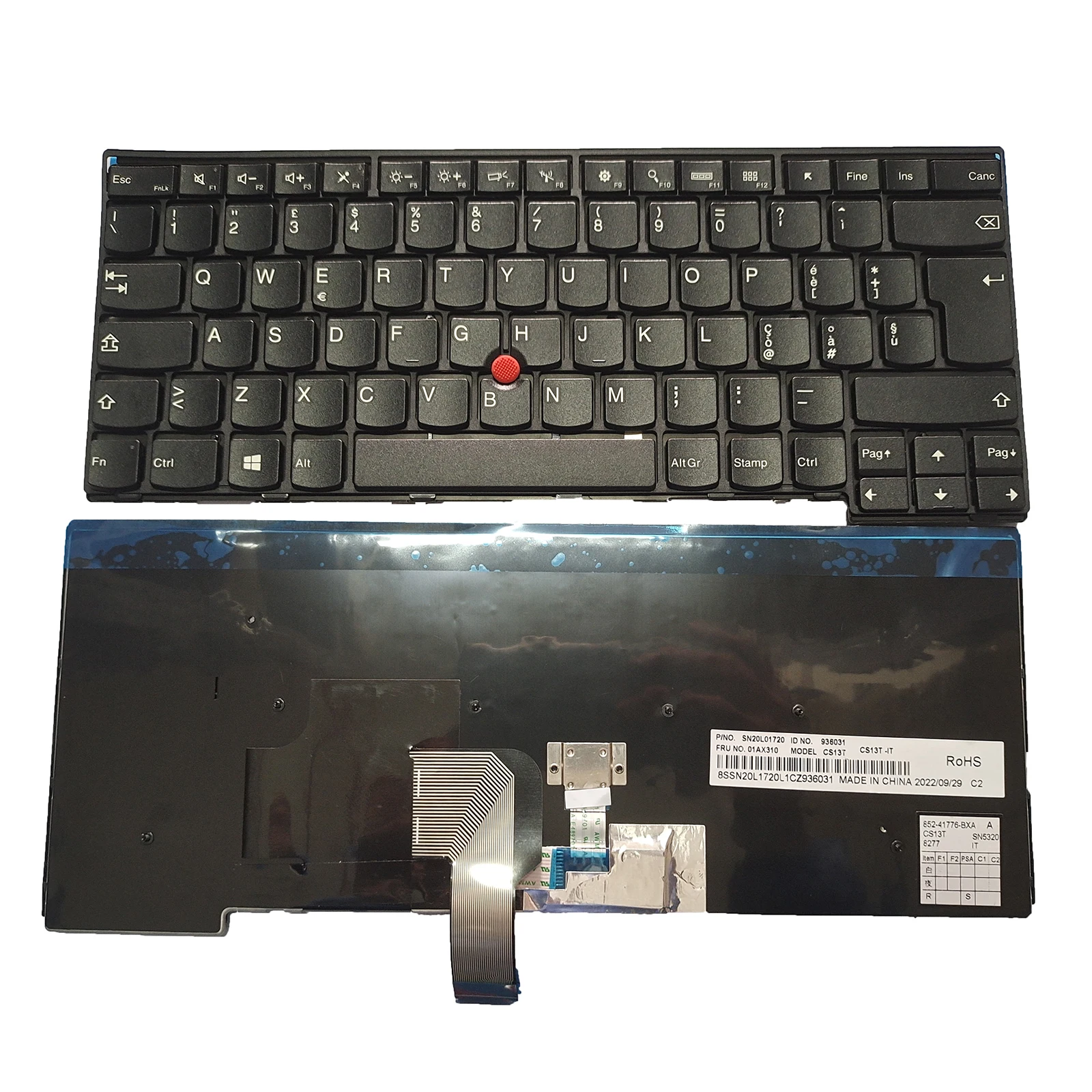 Новая клавиатура IT для Lenovo ThinkPad e431 e440 l440 l450 l460 t450s l470