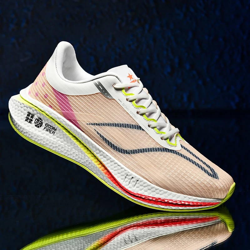 Men sneaker Lightweight Cushioning Outdoor Road Running Shoes Sport Shoes Elastic Women Walking Tenis Masculino Zapatilla Hombre