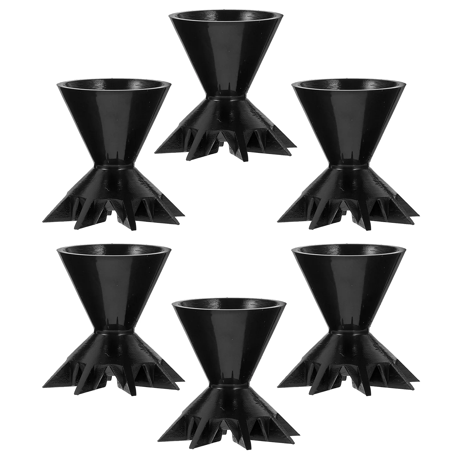 

6 шт., силиконовые чашки для розлива краски