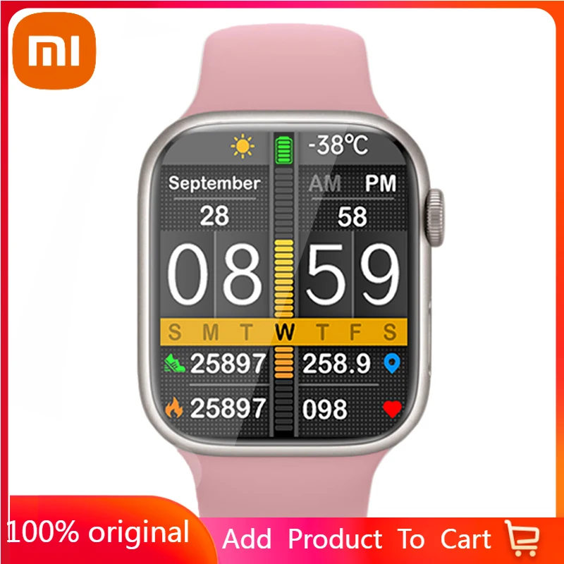 

Xiaomi Women bluetooth call Smart Watch Men Women Blood Pressure Heart Rate Monitor Sport Smartwatch Fitness Tracker For Huawei
