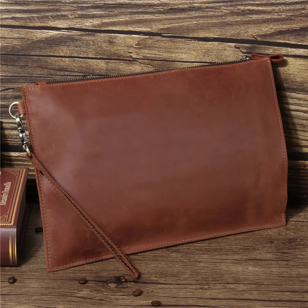 

Clutch Phone Holder Pouch Clutch For Money Men Party Male Genuine Man Long Mobile Card Hand Bags Leather Men's Bag Wallets