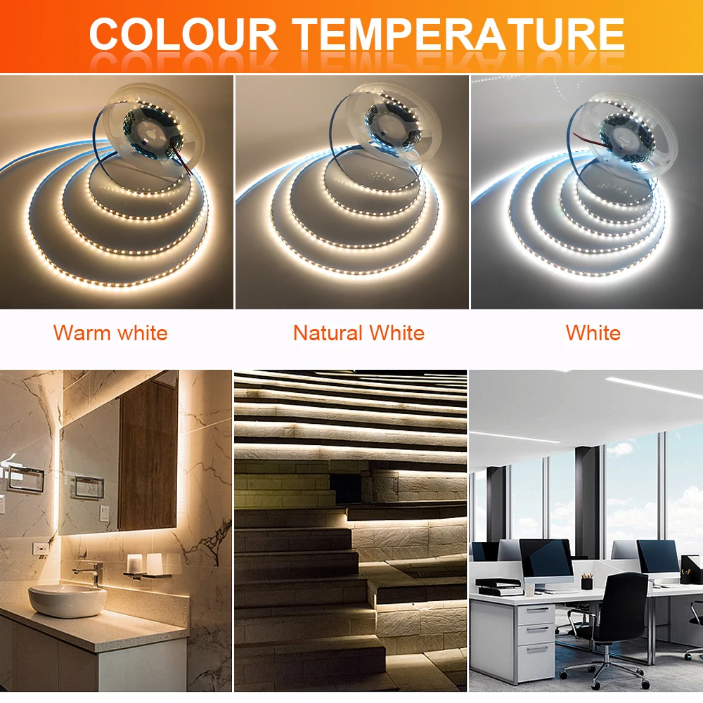 Гибкая светодиодная лента 3 мм 5 8 2835 120 светодиодов/м