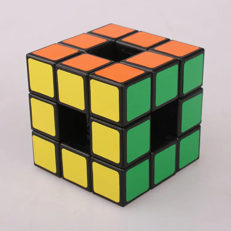 [Picube] LanLan 3x3x3 Hollow Magic Speed Cube Stickerless Professional Fidget Toys LanLan Void Cube Cubo Magico Puzzle images - 6