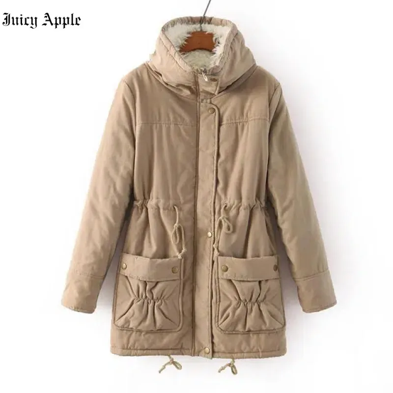 Winter Parkas Women Cotton Coat 2023 Warm Thick Jackets Pink Top Korean Fashion Clothing Autumn Streetwear Coats Black Outwear