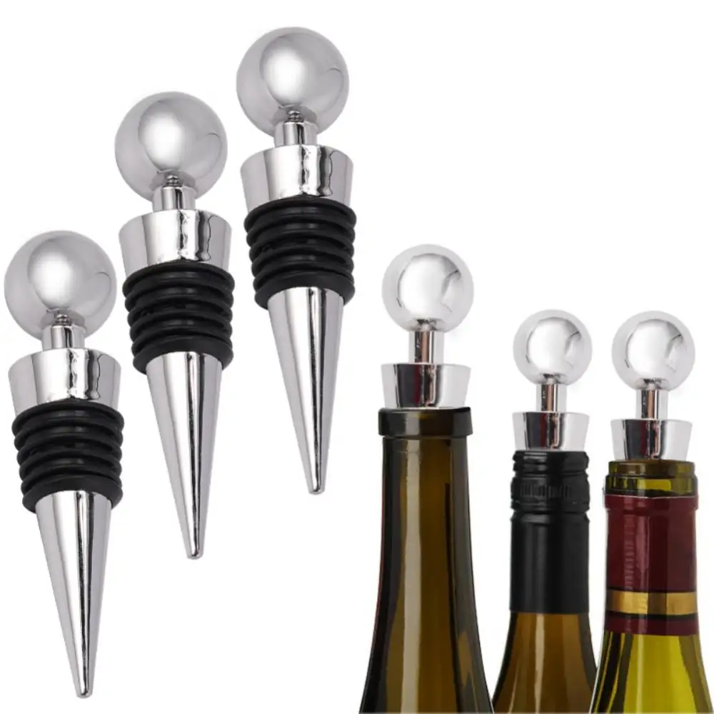 

Metal Bottle Stopper Wine Storage Twist Cap Plug Preservation Sealing Cap Reusable Vacuum Sealed Hot Selling Kitchen Accessories