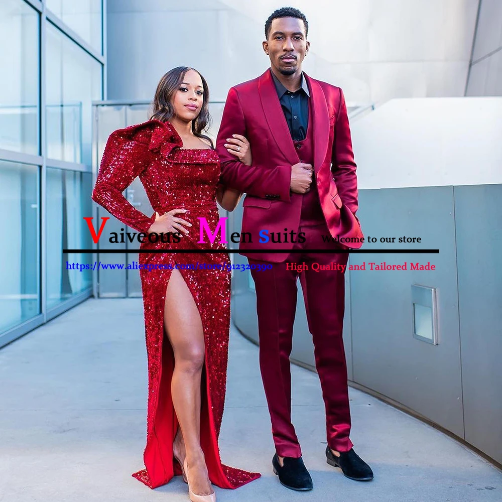 Мужские костюмы Terno Masculino с золотым узором облегающий мужской блейзер для жениха 3