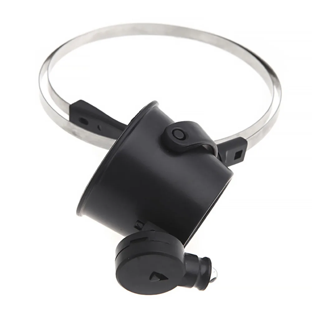 

Металлические часы-Лупа со светодиодной подсветкой, на батарейках