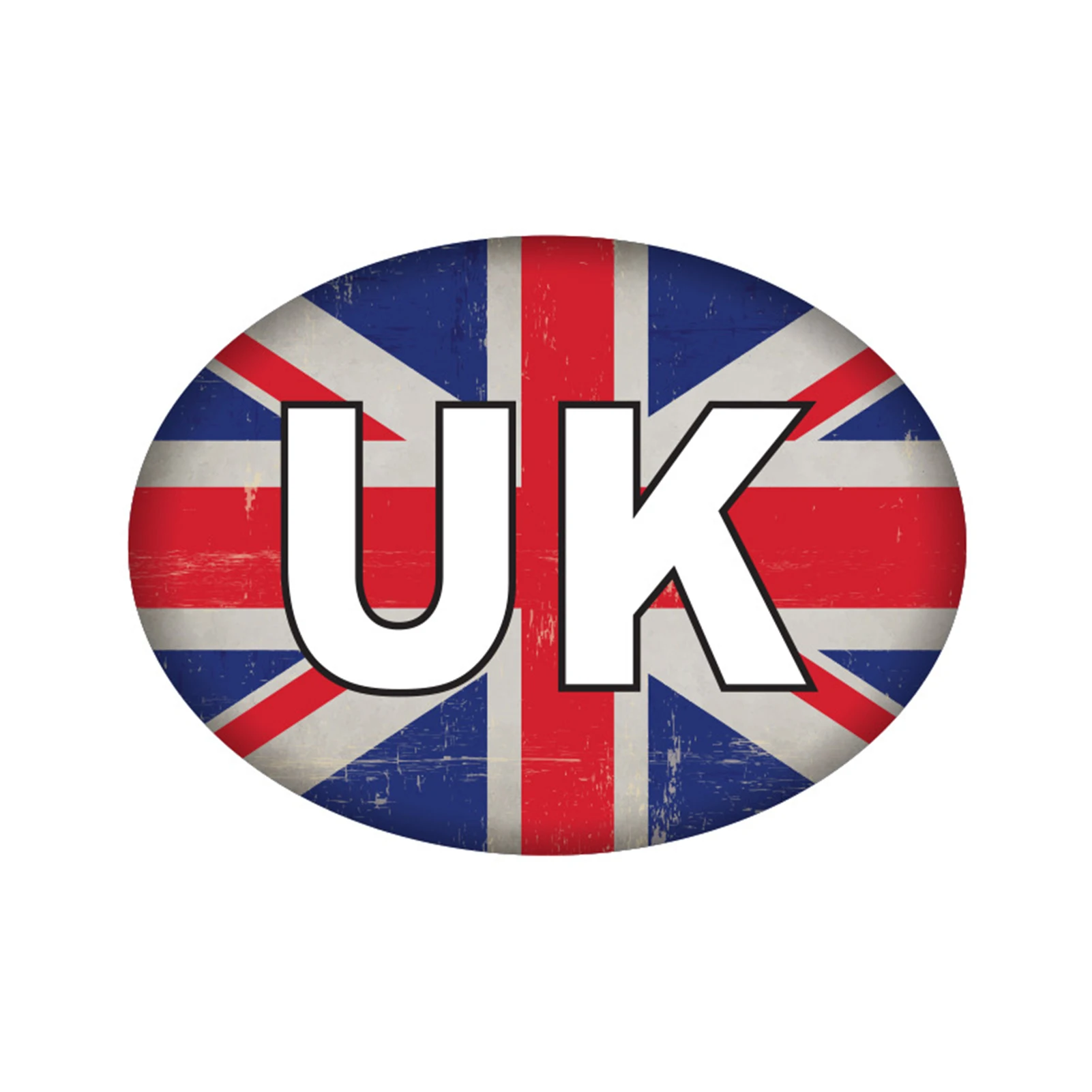 

Car Sticker UK Oval Sticker Helmet Decal Universal Exterior Accessories Automotive Decals Bumper Stickers Window s