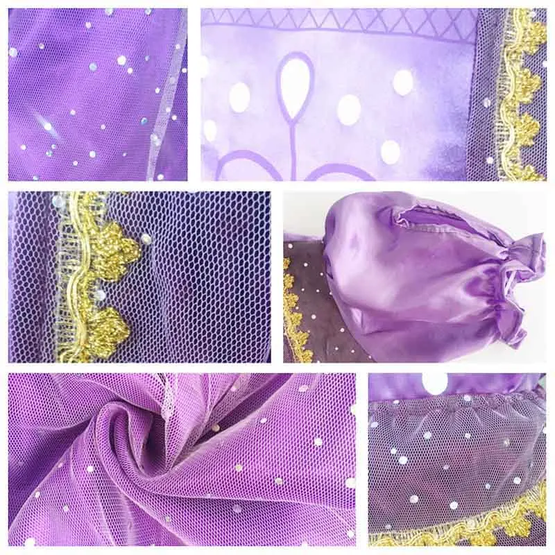 Костюм принцессы на Хэллоуин для девочек нарядный костюм |