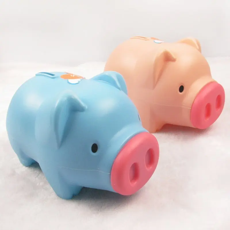 

Plastic Coin Money Box Gift Cartoon Hidden Safe Cute Ornament Living Room Pig Piggy Bank Creative Tirelire Enfant Home Decor