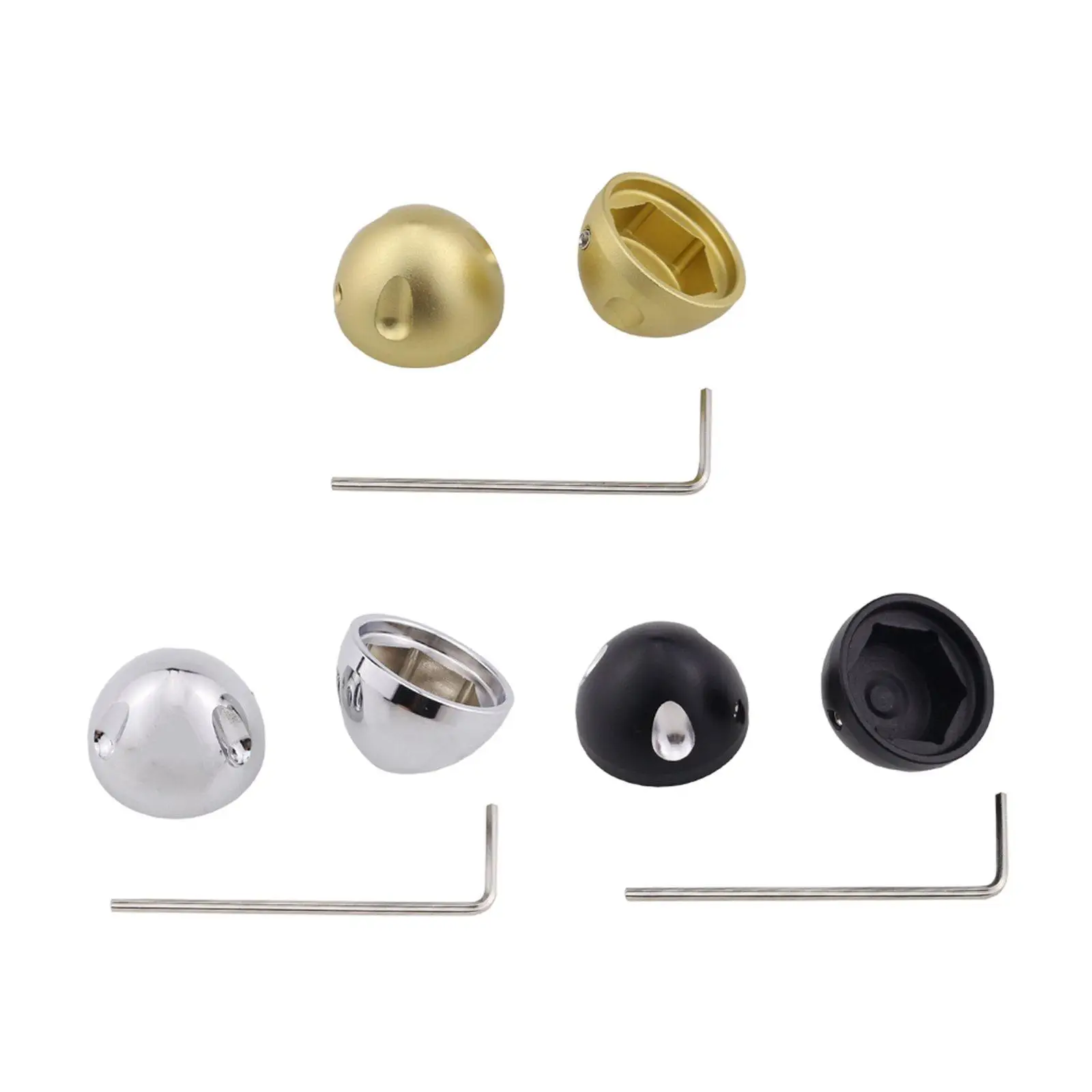 

1 Pair Spark Head Cover Compatible Parts for Bbobber/Black