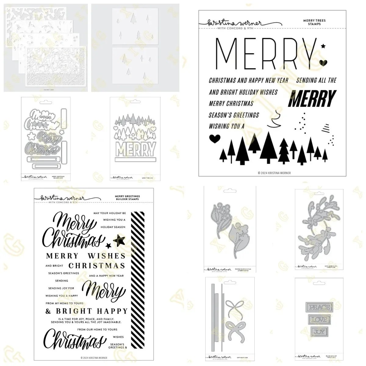 Live in the Meow Puppy Paw-ty металлические трафареты силиконовые штампы трафарет для