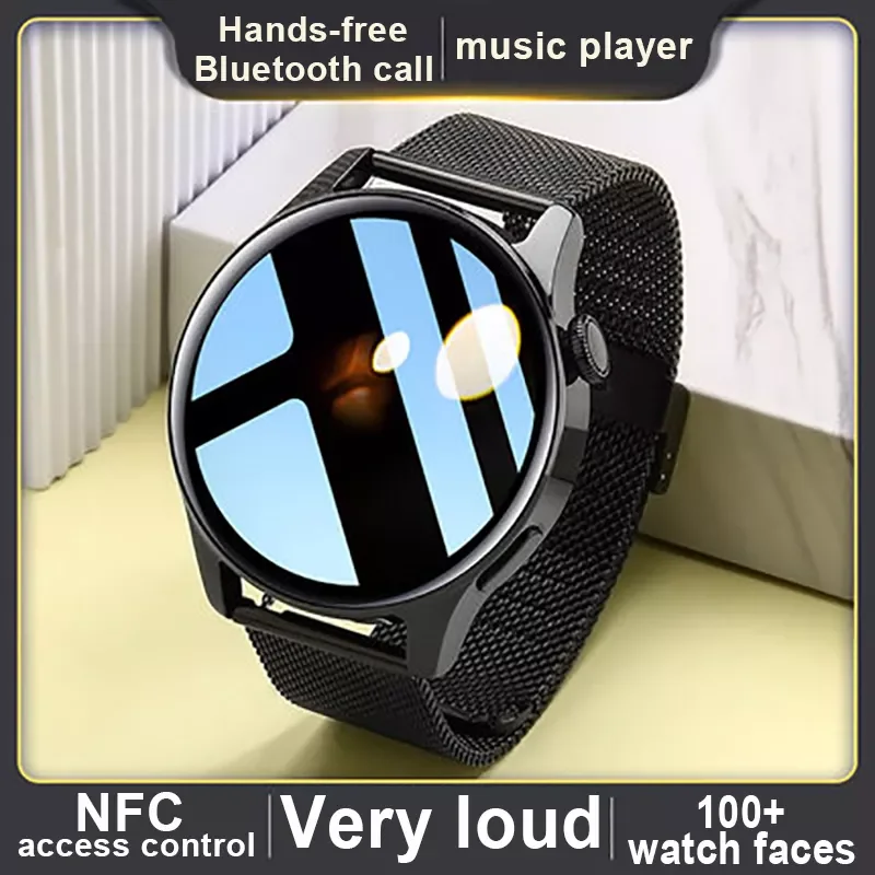 

2022 New NFC Smart Watch Men ECG+PPG Women Smart Watch Men Bluetooth Call Sports Fitness Tracker Smartwatch Android IOS