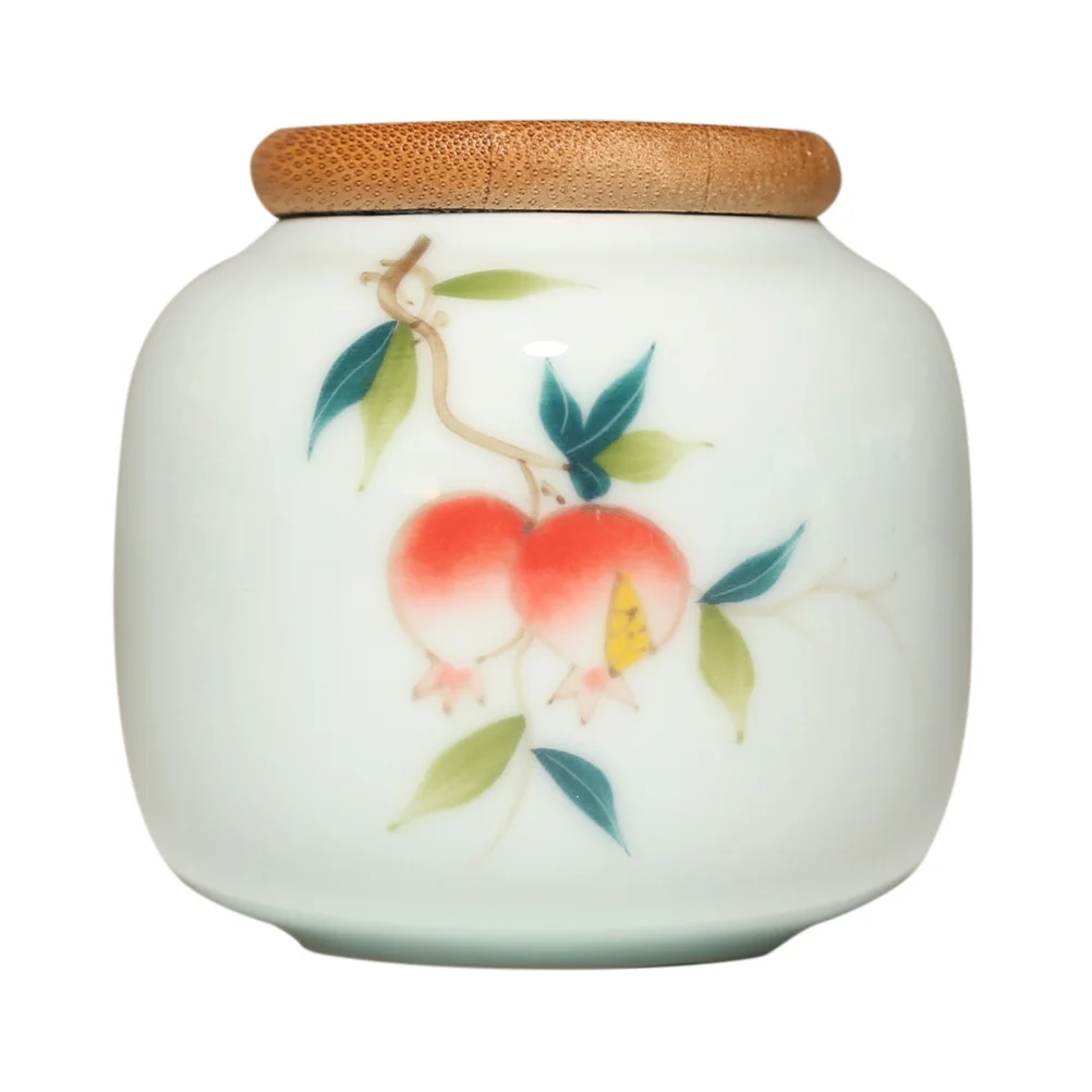 

1pc Tea Caddy Sealing Jar Tea Sealing Caddy Tea Storage Container for Office Home