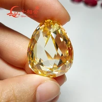 20 525 8mm 97ct pear shape fancy light yellow artificial the sancy diamond cubic zirconia stone cz gem stone