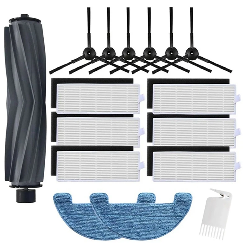 

Robot Vacuum Cleaner Main Side Brush Hepa Filter Mop Cloth Vacuum Cleaner Kit For OSOJI 950 990 680 870