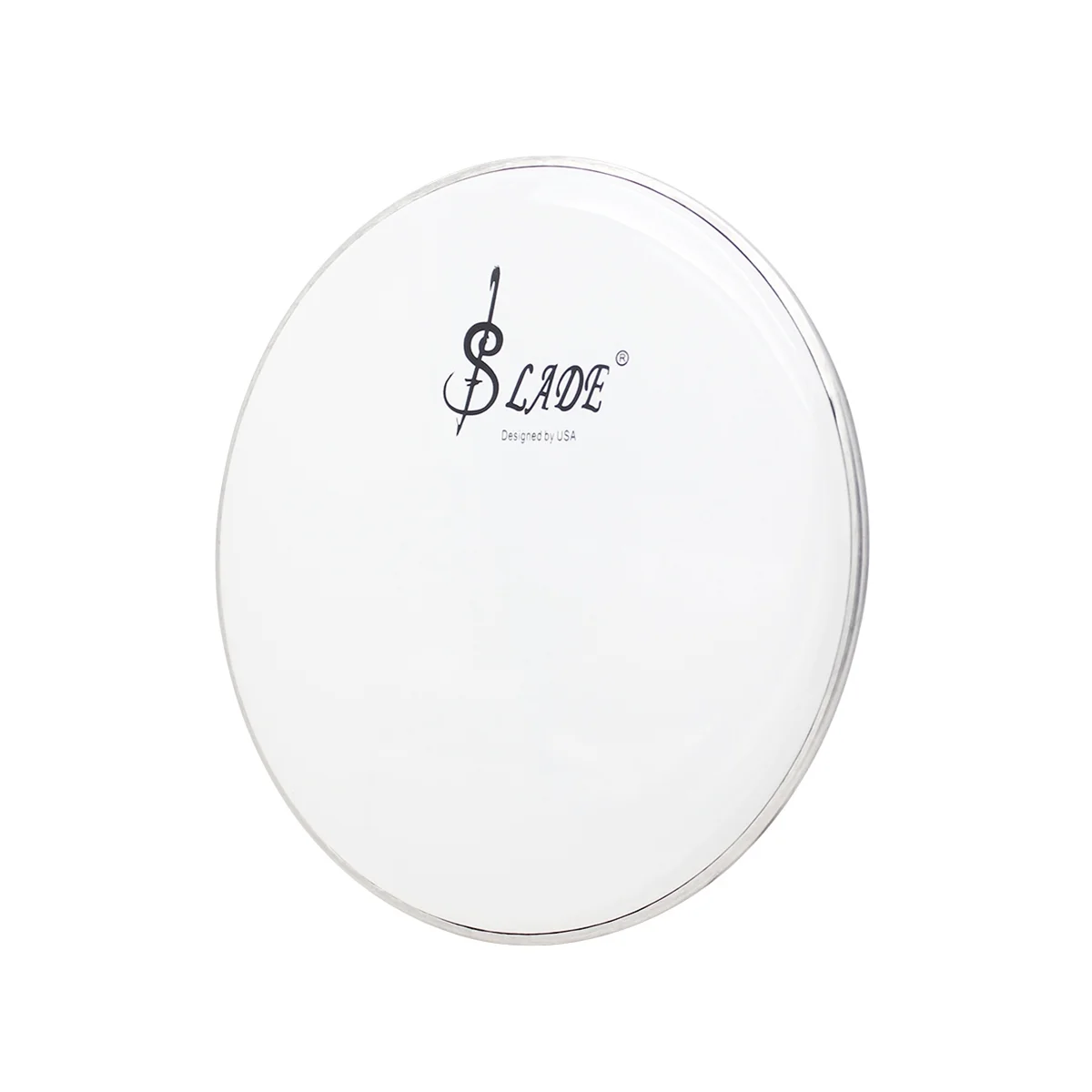 Белая барабанная кожа LADE пять барабанных комплектов из полиэстера