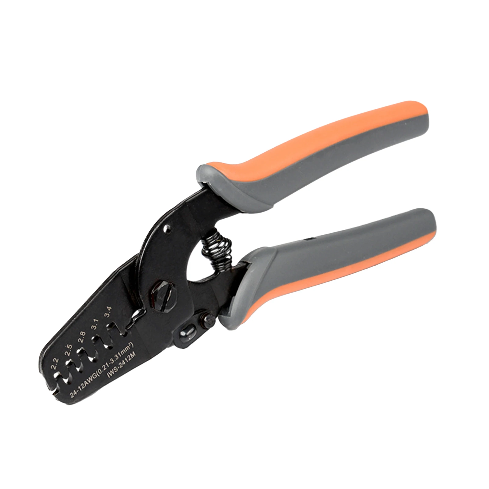 

Multifunctional Ergonomic Crimping Plier Self Lock Ratcheting Wire Cutting Serrated Durable Home Terminal For Electric Connector