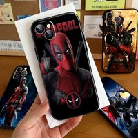 marvel spiderman venom deadpool phone case for iphone 13 12 11 pro max 12 13 mini x xr xs max 6 6s 7 8 plus back carcasa funda