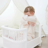 mini portable baby crib toys new born kids room bed sleeper bassinet cradle side furniture safety accessory free shipping turkey