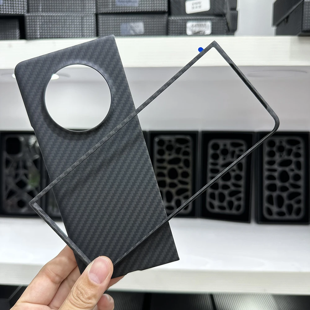 

Dropshipping Real Aramid Fiber Carbon Fiber For Transonic Phantom V Fold Ultra-thin Anti-drop CASE Cover