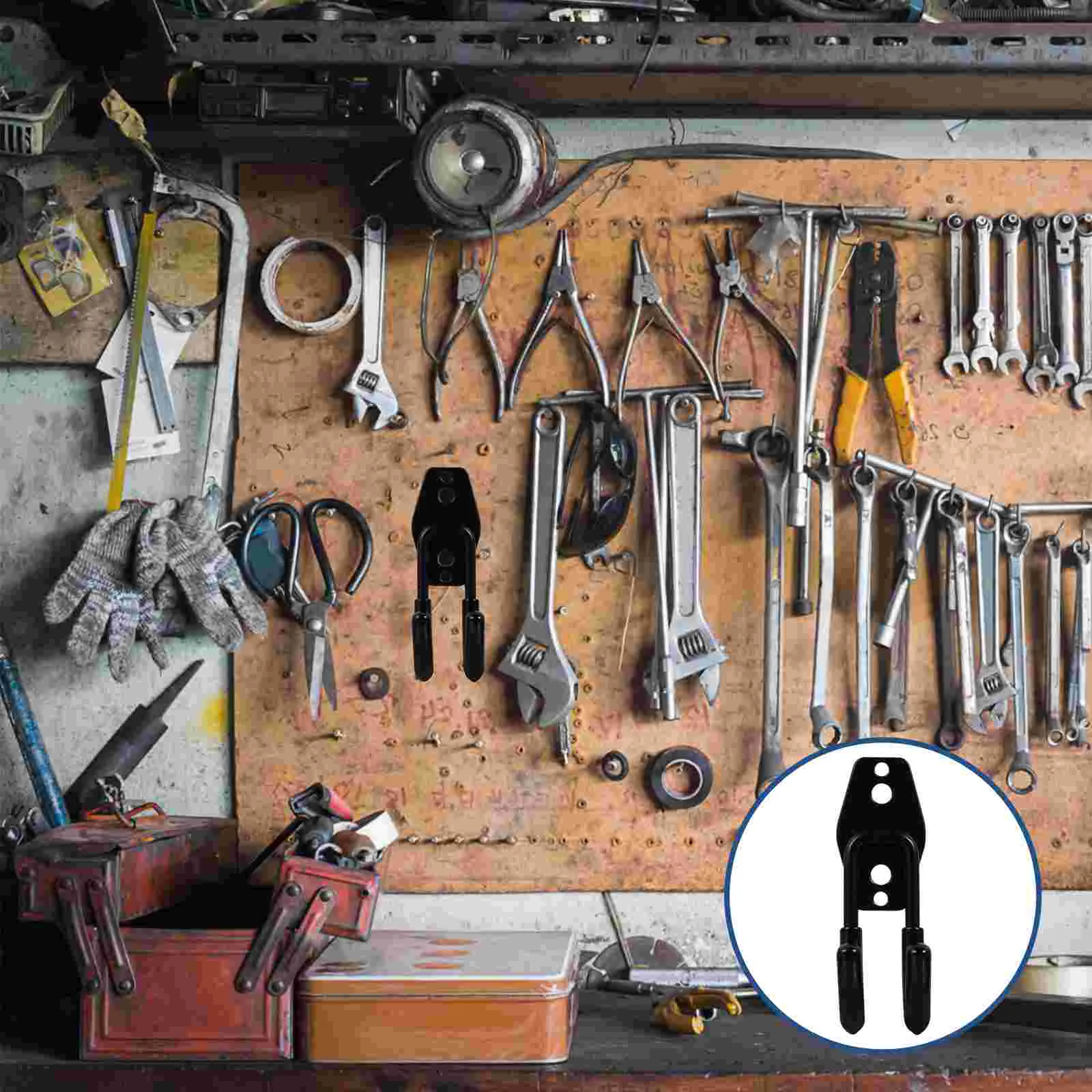 

Garage Tool Hooks Hanger Wall Storage Bike Organizer Holder Workshop Garden Hangers Hook