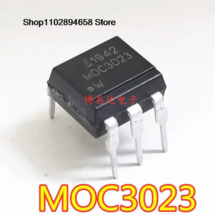 

10Pcs MOC3023/DIP-6