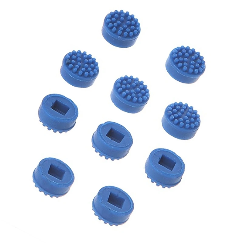 

Стик для мыши Trackpoint, 10 шт., точечный колпак, синяя крышка для клавиатуры ноутбука DELL