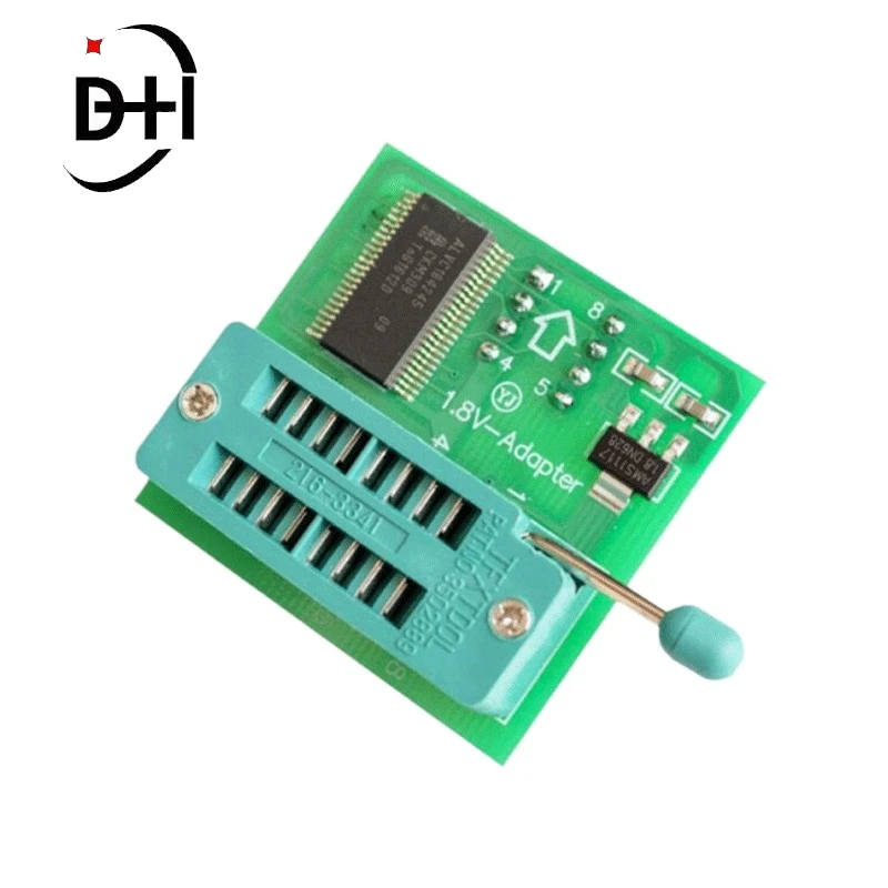 1,8 V блок преобразователя SPI Flash SOP8 DIP8 преобразовательная Таблица MX25 W25 1,8 V плата адаптера