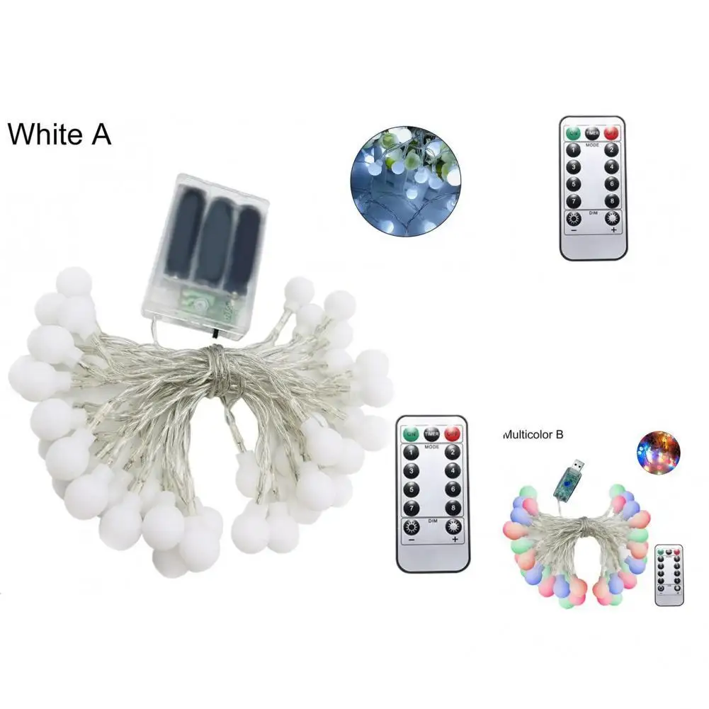 

Ornamental Eco-friendly Round Bulb Shape LED Landscape Light Home Decor