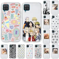 case for samsung a53 a73 a33 a13 a03 case cute phone cover for galaxy a12 a51 a32 a52 a52s a72 a03s silicon shockproof a52s 5g