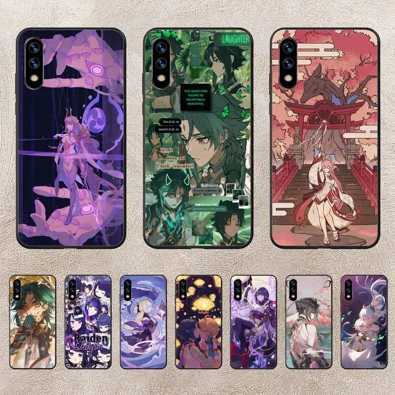 

Genshin Impact Phone Case For Huawei P10 P20 P30 P50 Lite Pro P Smart Plus Cove Fundas