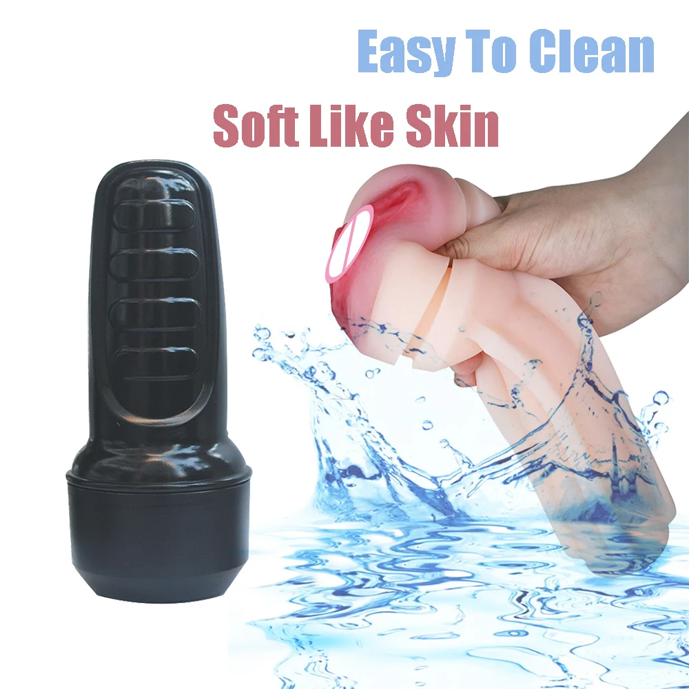 Искусственная Вагина Минет Мужчина Секс-Игрушка Секс-Мастурбатор Стоп Мужская