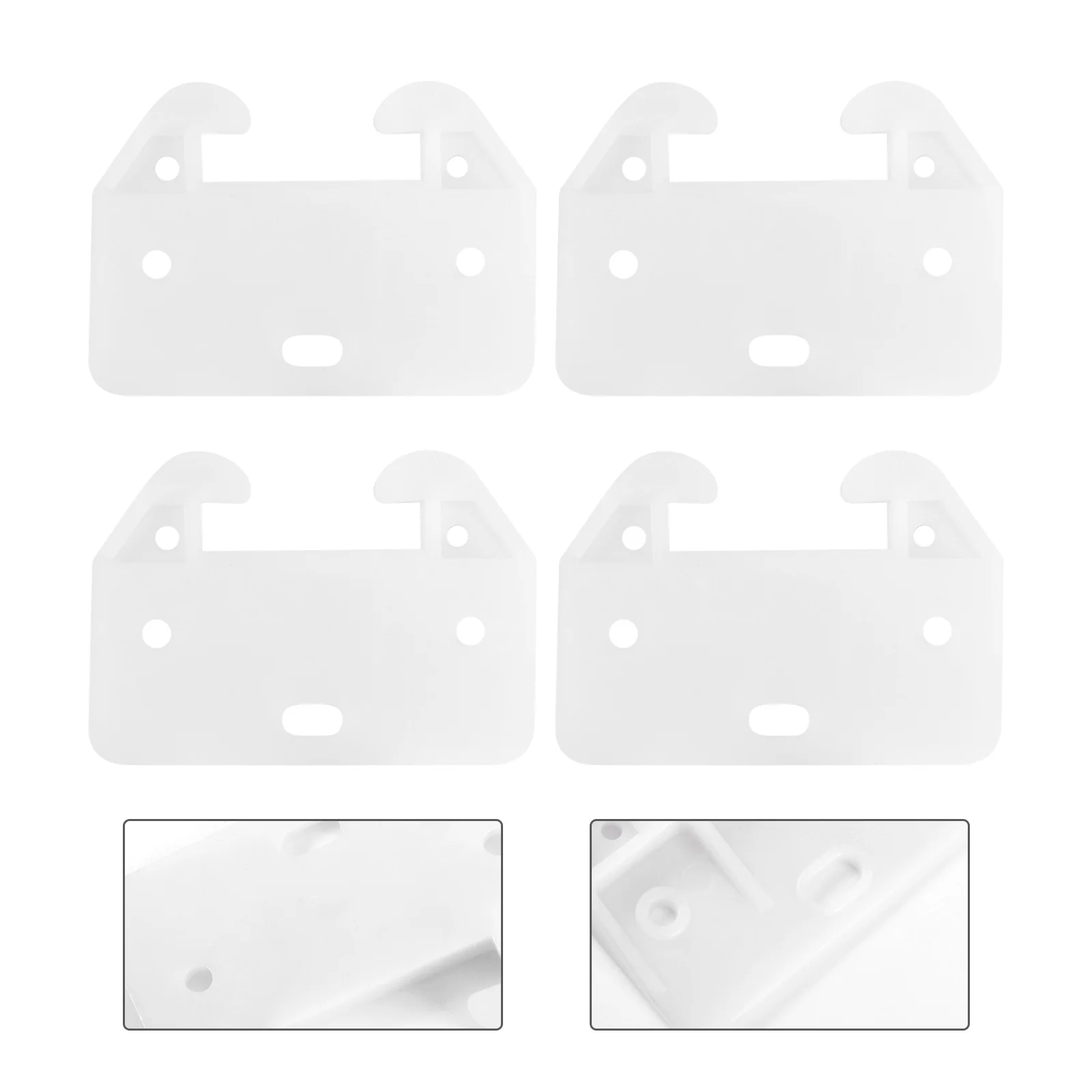 

100pcs Drawer Guide Brackets Drawer Track Guide Drawer Track Guide Drawer Track Drawer Guide Drawer Guide Bracket