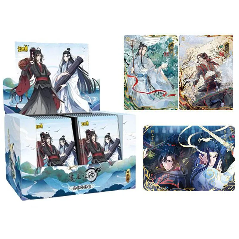 Аниме MoDaoZuShi карты с надписью пьяные мечты основатель дьявольского Вей усян Lan Wangji