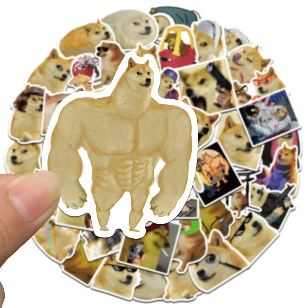 

50 Pieces of God Annoying Dog Stickers Ins High Appearance Level Explosive Mobile Phone Computer Guitar Skateboard Shoes Decorat