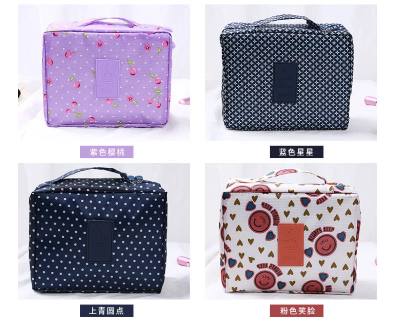 Multifunctional nylon portable makeup bag large capacity Toiletries storage bag Travel storage bag wholesale