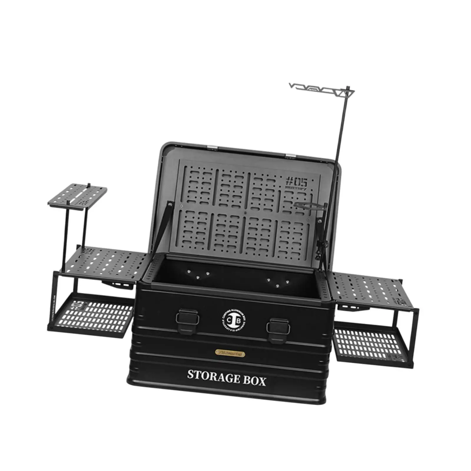 Алюминиевая коробка для кемпинга настольная вешалка фонаря многофункциональная