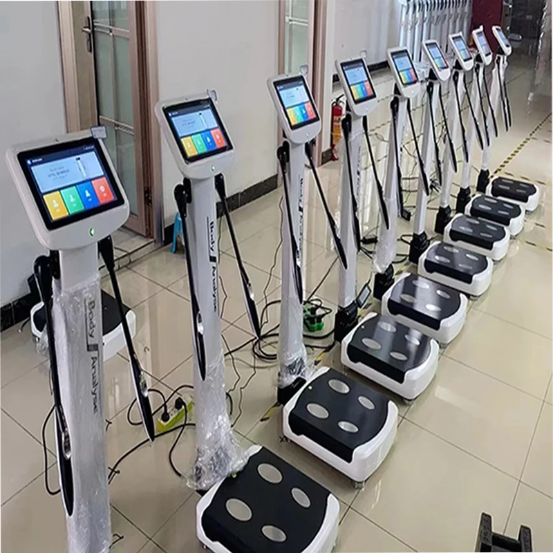 Анализ состава тела анализатор осадки осанки для питания/тренажерного