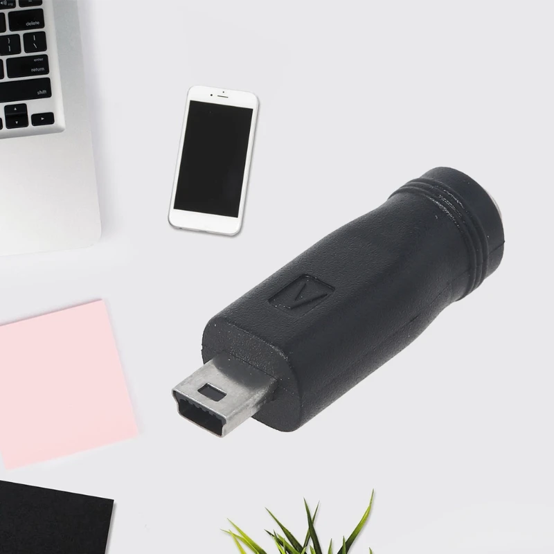 

Мини USB штекер DC 5,5x2,1 мм DC гнездовой разъем зарядный штекер Адаптер питания для телефона