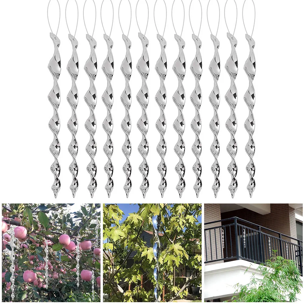 Вращающийся стержень репеллент для птиц отпугивающее устройство сада борьбы с