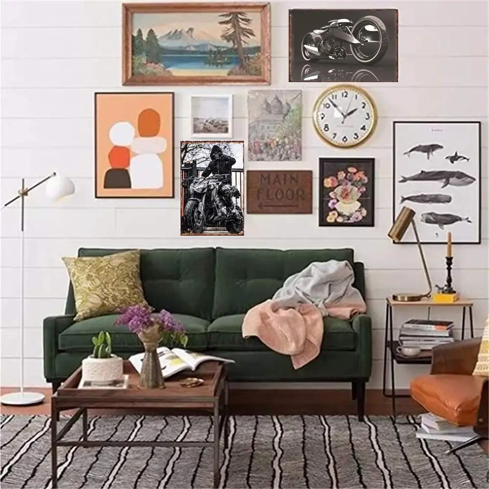 Niumwang металлический знак-жестяной плакат по мотивам фильмов гудфеллы 12X8 дюймов