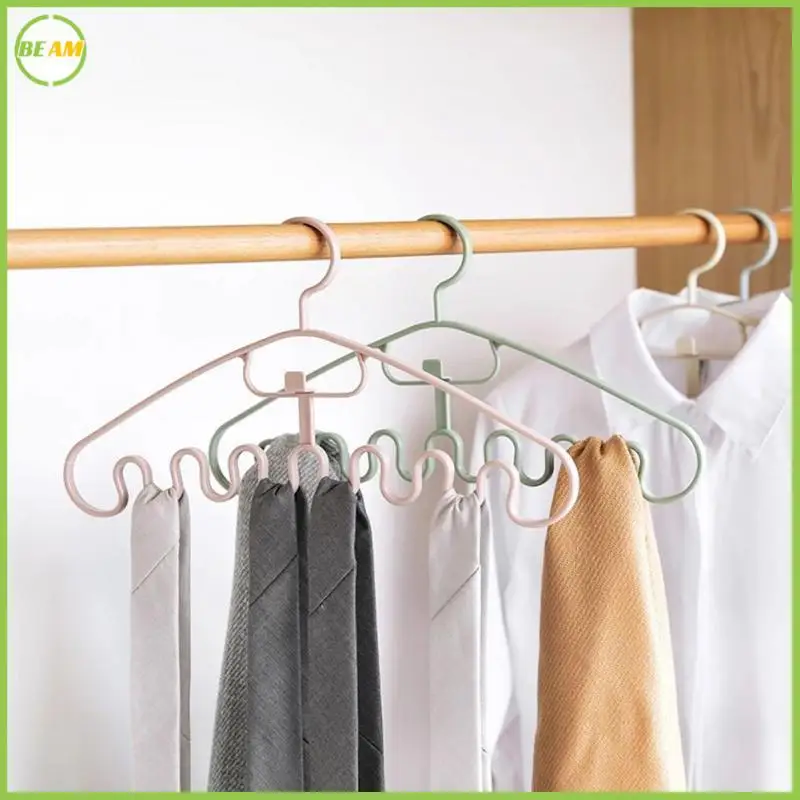 

Вешалка для одежды, пластиковые вешалки с волнами, вешалка для сушки одежды, вешалка для хранения, вешалка для сушки, экономия места, прочный, с несколькими отверстиями