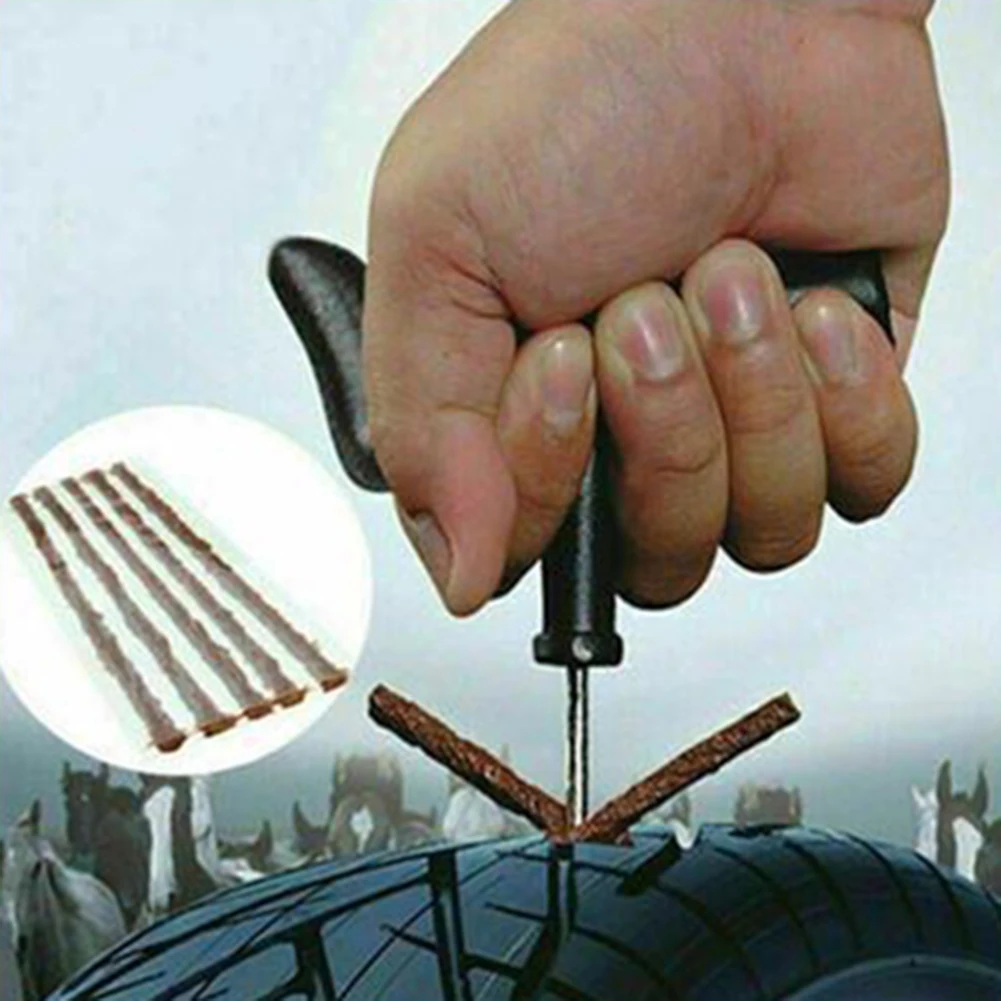 

Handheld Bike Tyre Repair Kit Practical Tire Puncture Emergency Tool For Vehicle