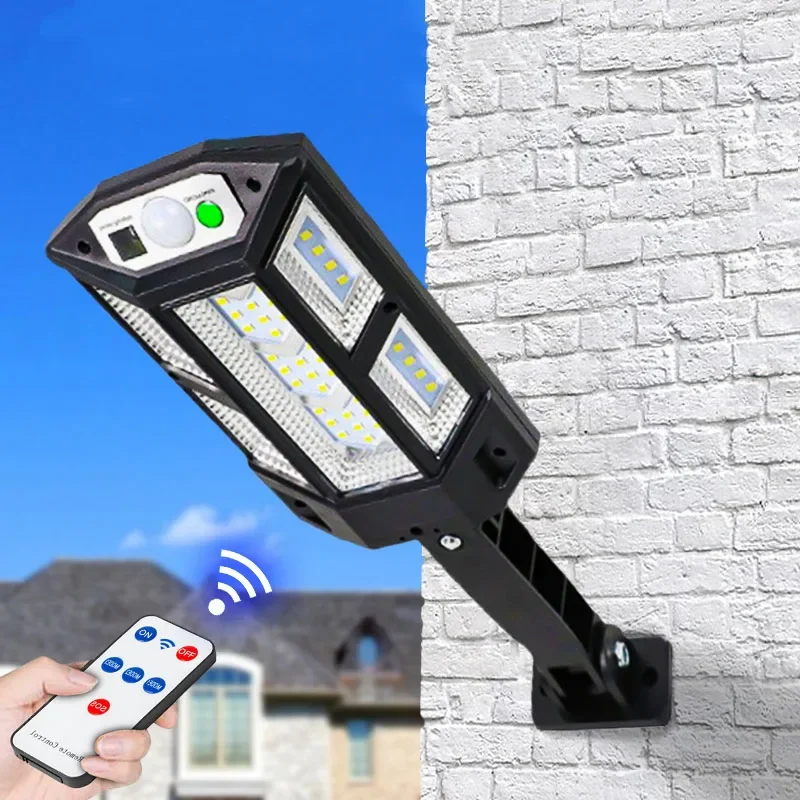 

Солнечный уличный фонарь с датчиком движения IP65