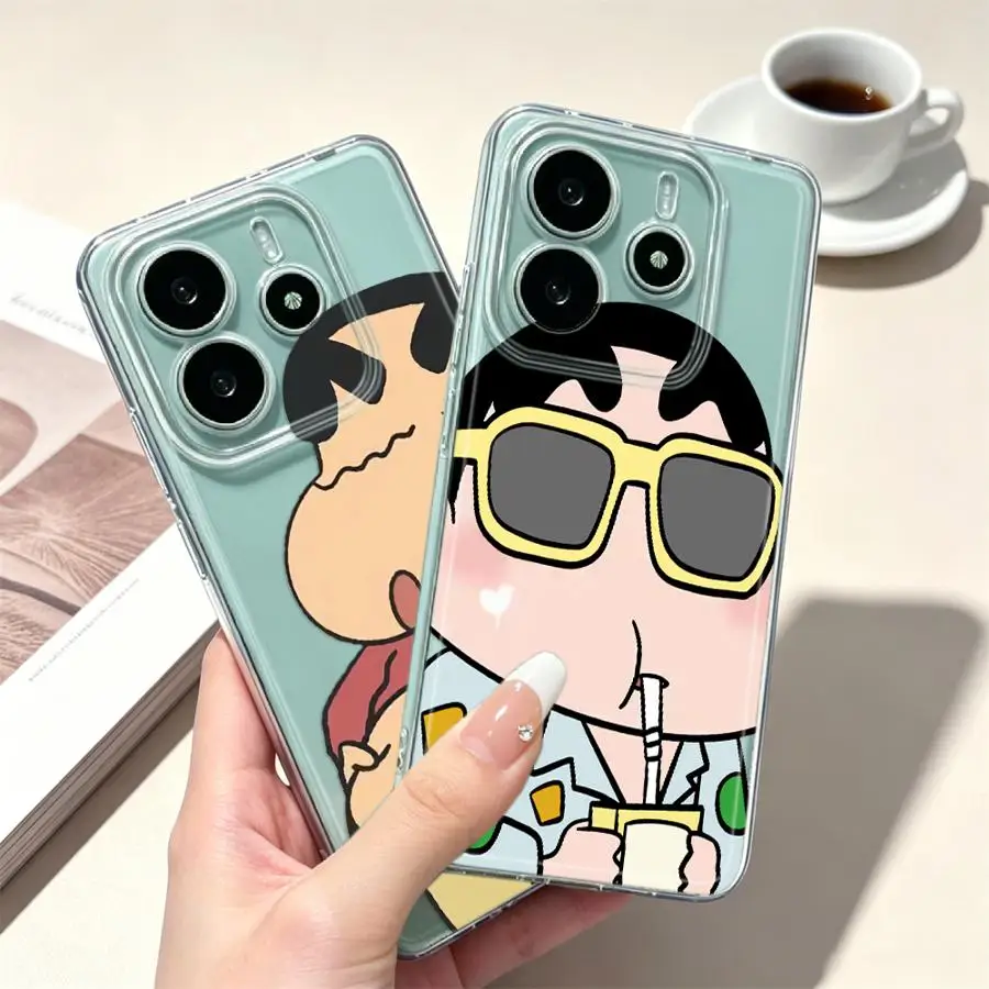 Чехол для Xiaomi Poco X3 Pro X3 NFC, мягкий чехол для телефона, милый чехол Shin-ChanS (art.: 3920db17cd258) - 3920db17cd258