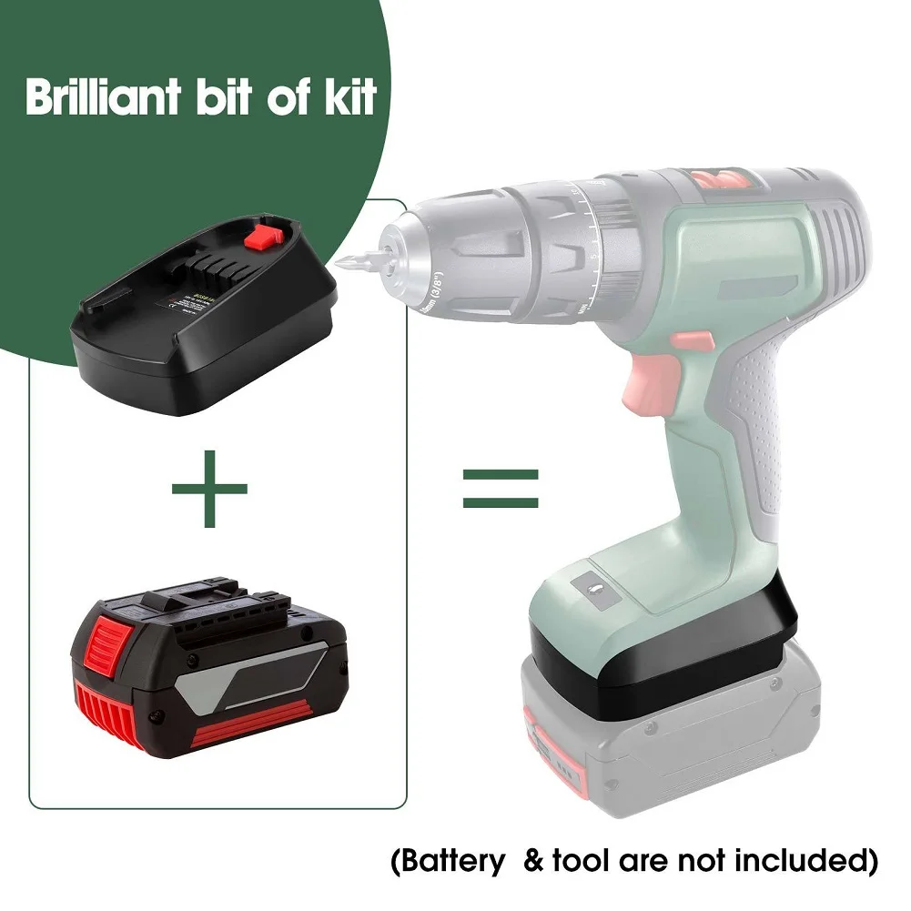 

BOSB18C Battery Converter Adapter For BOSCH B Series Li-ion Battery BAT618 Battery Tool Electric Drill Psr18 Li-2 Converter