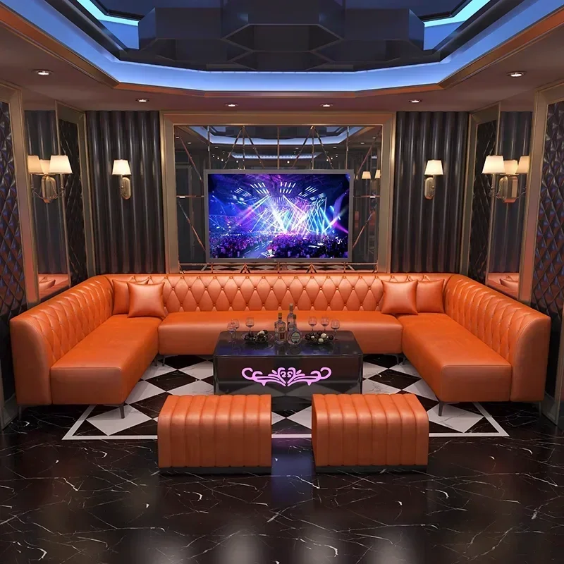 Диван KTV комбинированная музыка тихая барная коробка U-образный угловой