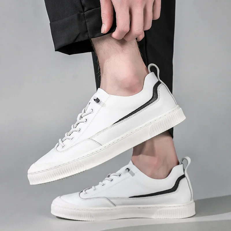 Туфли мужские демисезонные с низким верхом Повседневная дышащая обувь из