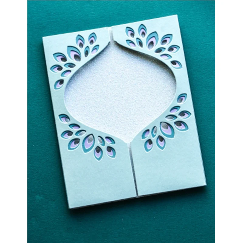 

Набор металлических высекальных штампов с мигающей рамкой для процесса резки бумаги и печати визитных карточек тиснение Декор без штампов